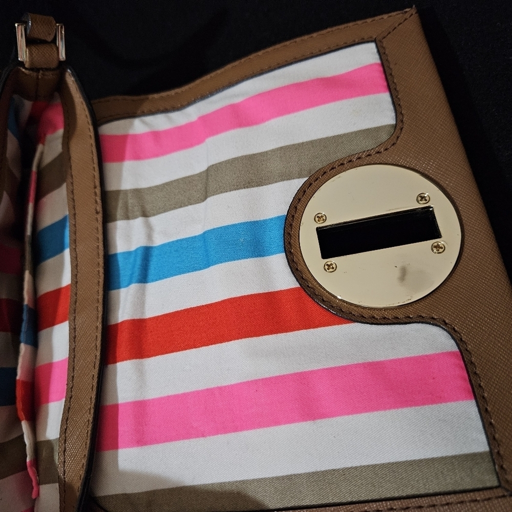 Kate Spade Sally Newberry Lane Leather Camel Brown Color Crossbody - Picture 11 of 16
